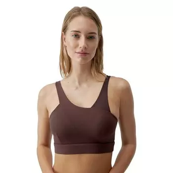 Спортивный топ Born Living Yoga Jin Medium-High Support, коричневый