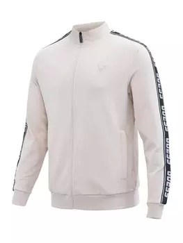 Спортивный топ Guess FULL ZIP NEW ARLO SWEATSHIRT, бежевый