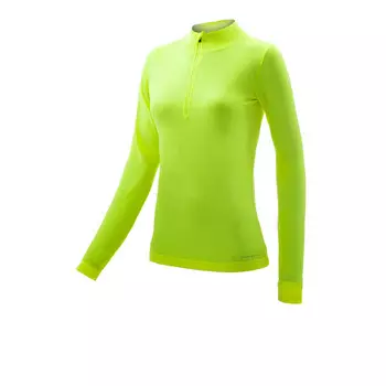 Спортивный топ Higher State Seamfree Long Sleeve Half Zip, желтый