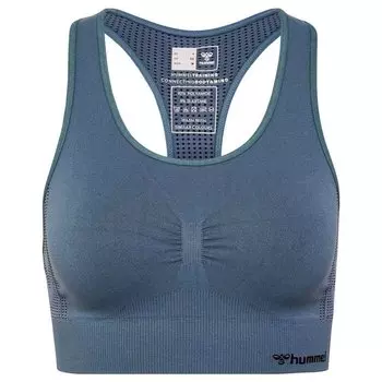 Спортивный топ Hummel MT Shaping Seamless, синий