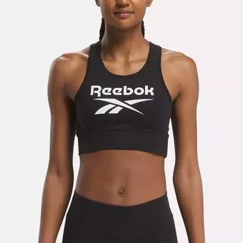 Спортивный топ Identity Reebok, черный