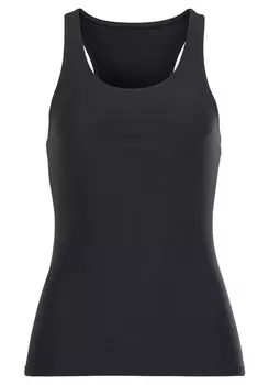 Спортивный топ Lascana Active, черный