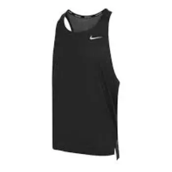Спортивный топ Nike Dri-FIT Fast Single Tank Top 'Black' FN4230-010, черный