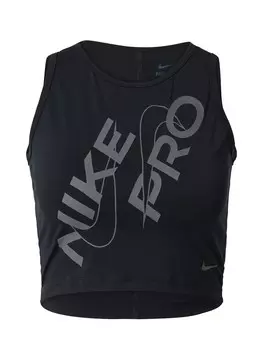 Спортивный топ Nike NP, черный