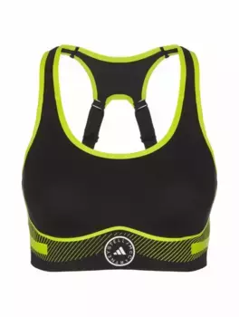Спортивный топ TruePace Adidas by Stella McCartney, черный