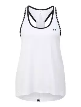 Спортивный топ UNDER ARMOUR Knockout, белый