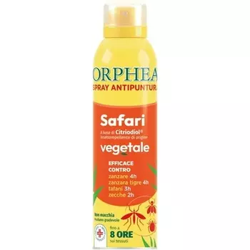 Спрей против укусов Safari Formula защищает от укусов комаров Orphea