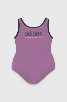 SPW UBSUITIDS цельный детский купальник adidas Performance, фиолетовый
