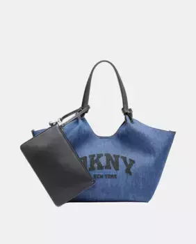 Средняя сумка-тоут PAULA DKNY, темно-синий