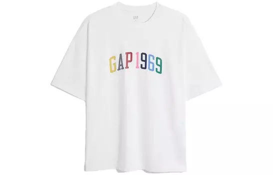 SS23 Футболка мужская белая Gap, белый