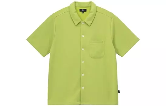 SS23 Рубашка унисекс Stussy, зеленый