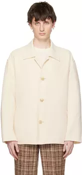 Сшитая вручную куртка Off-White AURALEE
