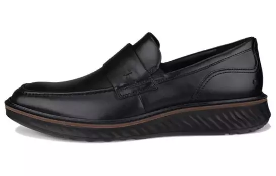 St.1 Men"s Casual Men Low-top Black Ecco