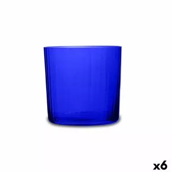 Стакан питьевой Bohemia Crystal Optic синий стакан 350 мл (6 шт.)