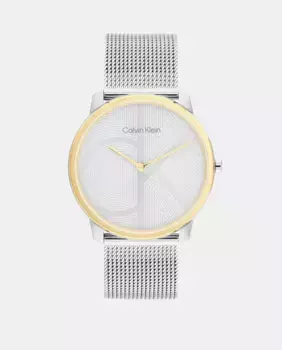 Стальные часы CK Iconic 25300014 Calvin Klein, серебряный