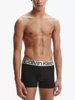 Стальные плавки из переработанной хлопчатобумажной смеси Calvin Klein, черный