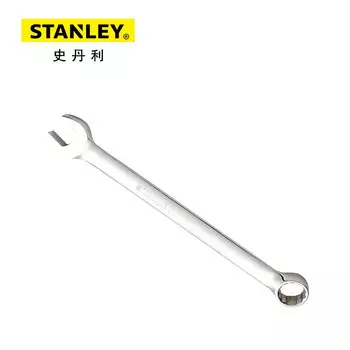Stanley 93-521-1-22 Мощный метрический прецизионный полированный длинный ключ двойного назначения, 30 мм