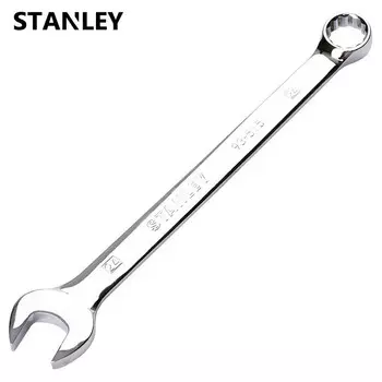 STANLEY Мощный метрический прецизионный полированный длинный ключ двойного назначения, 19 мм 85-669-1-22