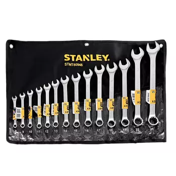 Stanley Набор из 14 предметов Набор двусторонних ключей двойного назначения серии B 8-24 ммSTMT80946-8-23