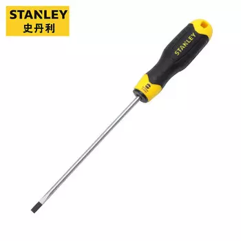 Stanley Отвертка с параллельным шлицем серии B Отвертка с пластиковой ручкой, магнитная, 5x200 мм 60-836-23