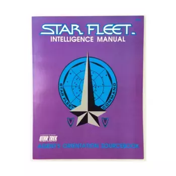 Star Fleet Intelligence Manual - Agents Orientation Sourcebook Only!, Star Trek - Sourcebooks & Deck Plans (FASA), мягкая обложка