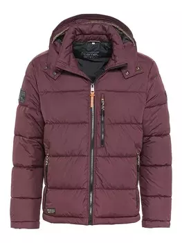 Стеганая куртка Camel Active, цвет aubergine
