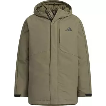 Стеганая куртка DWR мужская Rock Olive Green Adidas