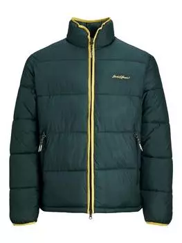 Стеганая куртка Jack & Jones, темно-зеленый