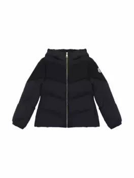 Стеганая куртка Mina Moncler, тёмно-синий