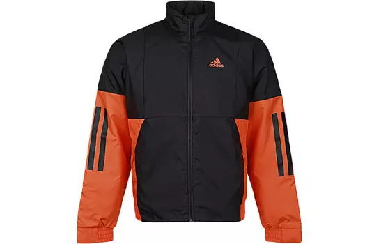 Стеганая куртка мужская черная Adidas, черный