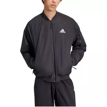 Стеганая куртка мужская черный Adidas