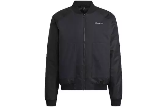 Стеганая куртка мужская черный Adidas Neo