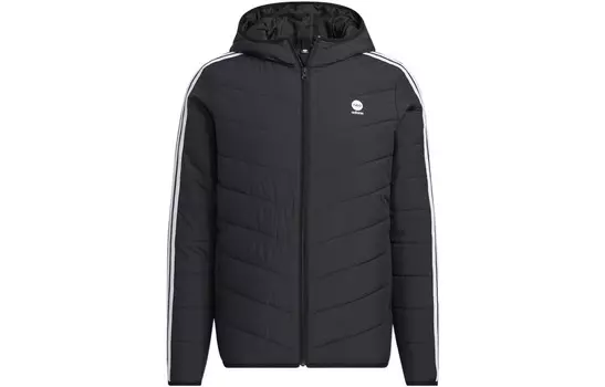Стеганая куртка мужская черный Adidas Neo