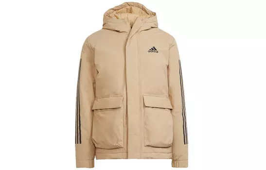 Стеганая куртка мужская хаки Adidas, хаки