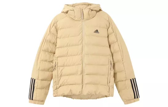 Стеганая куртка мужская хаки Adidas, хаки
