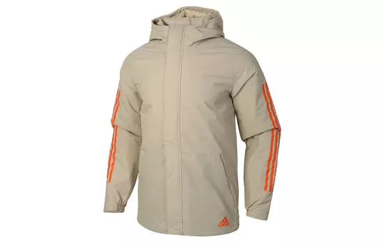 Стеганая куртка мужская хаки Adidas, хаки