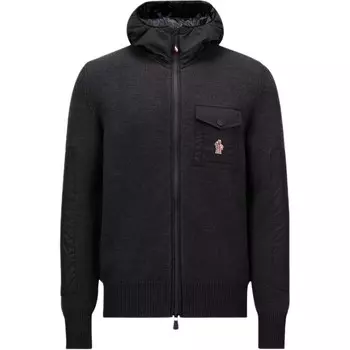 Стеганая куртка мужская темно-серый Moncler