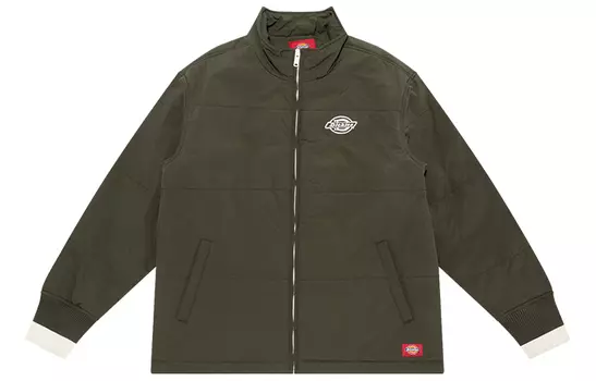 Куртка унисекс Dickies стеганая, темно-зеленый