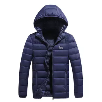 Стеганая куртка унисекс Jeep Spirit, темно-синий