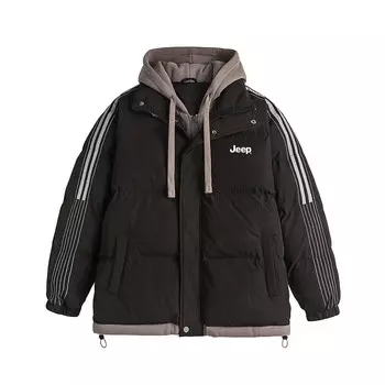 Стеганая куртка унисекс Jeep, темно-синий