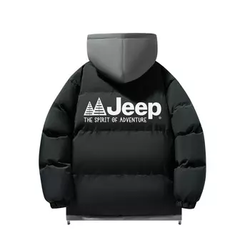 Стеганая куртка унисекс Jeep, темно-синий