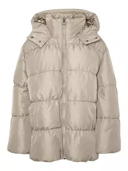 Стеганая куртка Vero Moda, бежевый