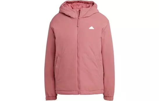 Стеганая куртка женская розовая Adidas