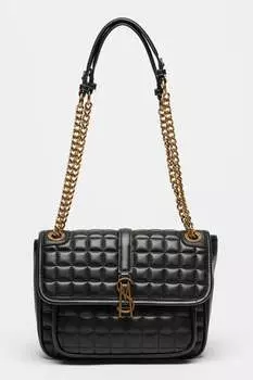 Стеганая сумка Maysa из экокожи Steve Madden, черный