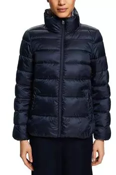 Стеганая зимняя куртка Esprit, синий