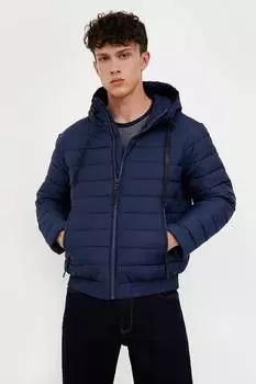 Стеганая зимняя куртка Finn Flare, синий