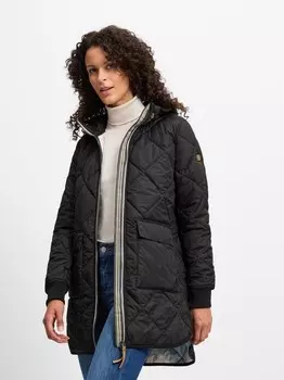 Стеганое пальто Camel Active, черный