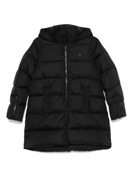 Стеганое пальто Herno Kids, черный