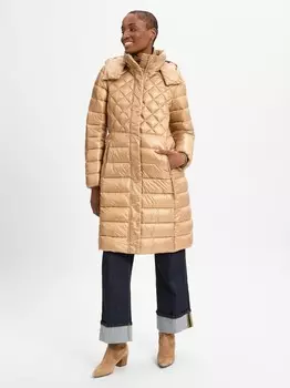 Стеганое пальто Joop!, бежевый