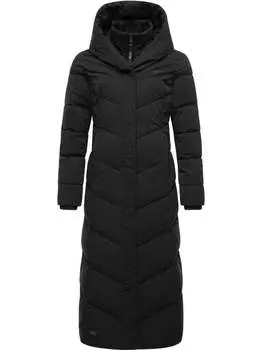 Стеганое пальто наталка удлиненное Ragwear, черный